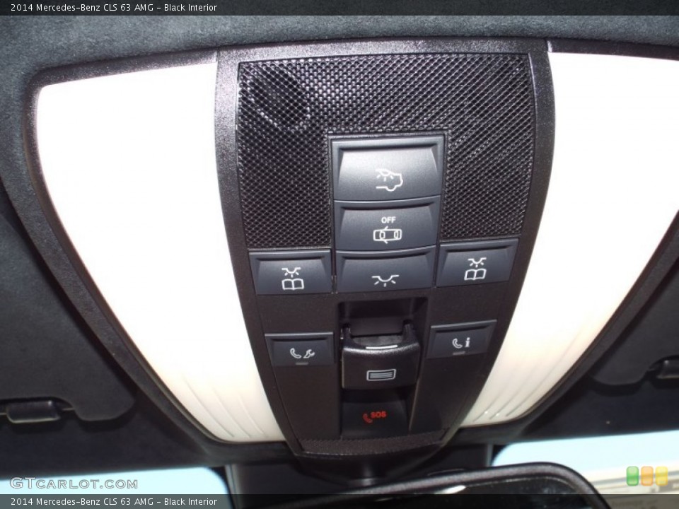 Black Interior Controls for the 2014 Mercedes-Benz CLS 63 AMG #94781988