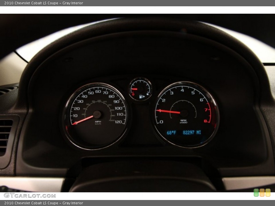Gray Interior Gauges for the 2010 Chevrolet Cobalt LS Coupe #94782015