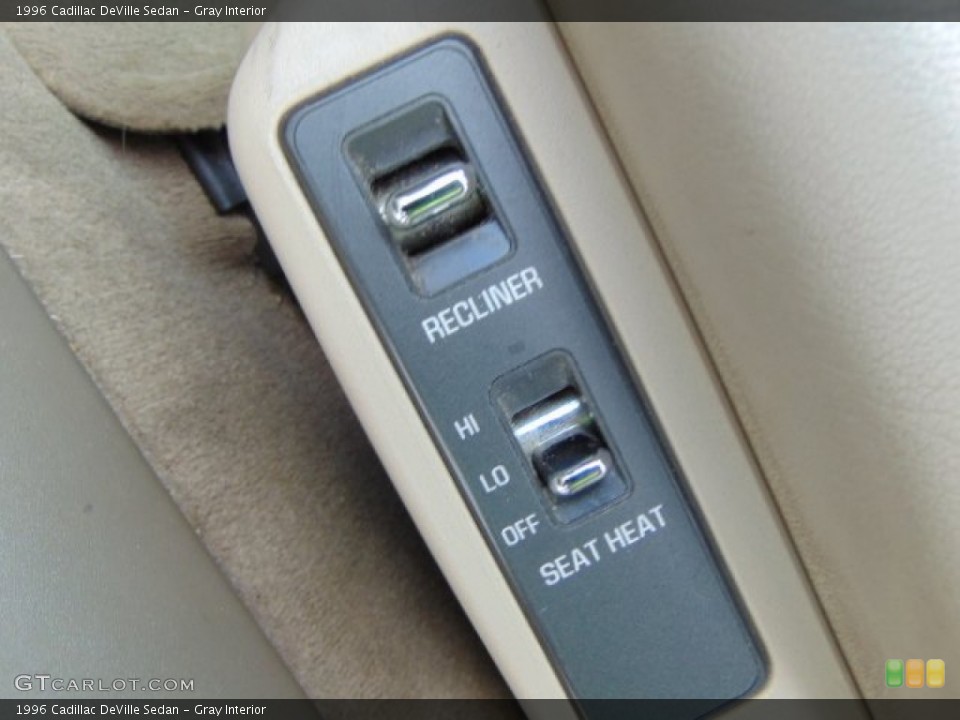 Gray Interior Controls for the 1996 Cadillac DeVille Sedan #94786614