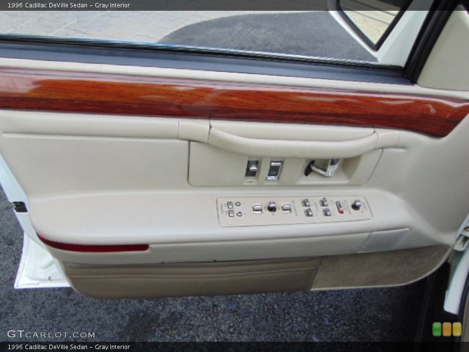 Gray Interior Door Panel for the 1996 Cadillac DeVille Sedan #94786636