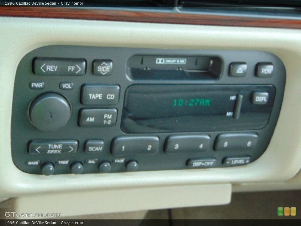 Gray Interior Controls for the 1996 Cadillac DeVille Sedan #94786658