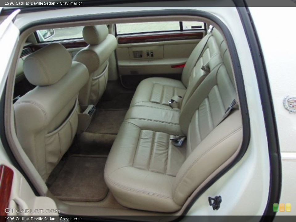 Gray Interior Rear Seat for the 1996 Cadillac DeVille Sedan #94786708