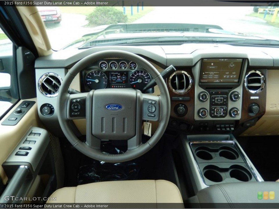 Adobe Interior Dashboard for the 2015 Ford F350 Super Duty Lariat Crew Cab #94791735
