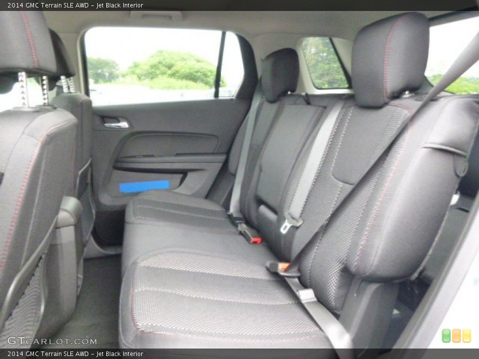Jet Black Interior Rear Seat for the 2014 GMC Terrain SLE AWD #94792039