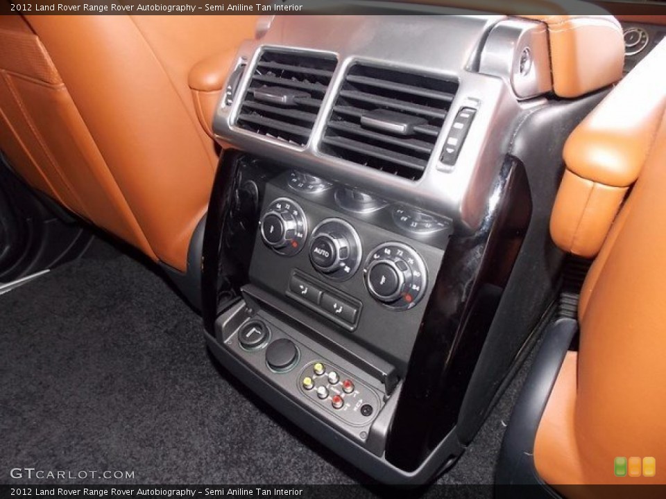 Semi Aniline Tan Interior Controls for the 2012 Land Rover Range Rover Autobiography #94792152