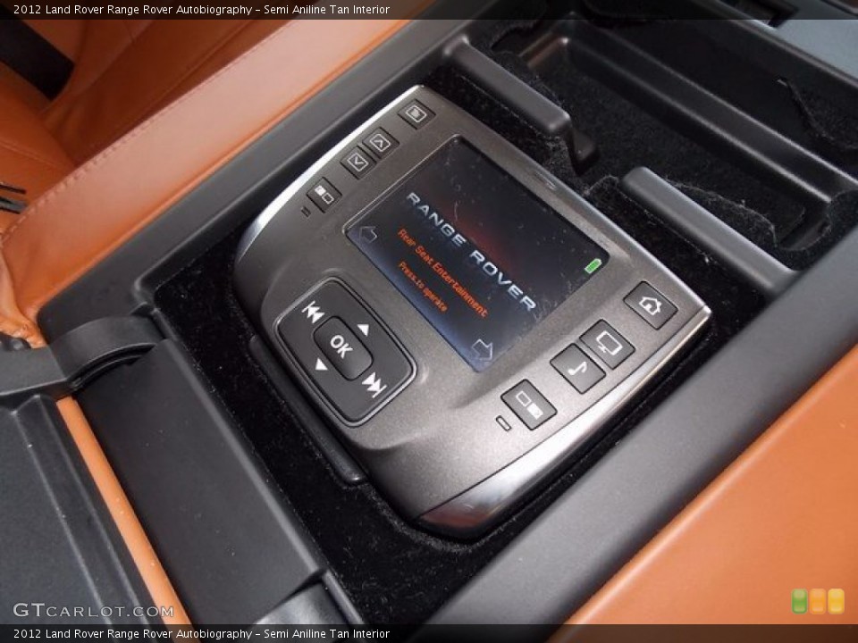 Semi Aniline Tan Interior Controls for the 2012 Land Rover Range Rover Autobiography #94792176