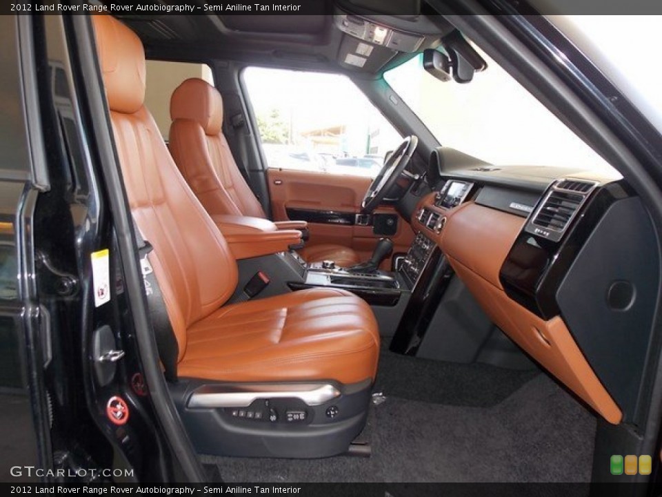 Semi Aniline Tan Interior Front Seat for the 2012 Land Rover Range Rover Autobiography #94792197