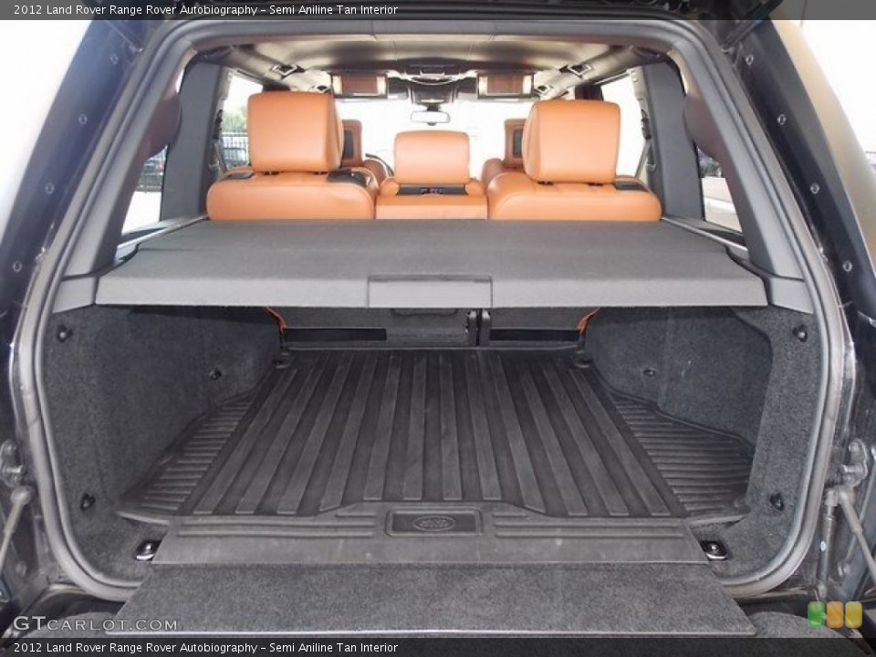 Semi Aniline Tan Interior Trunk for the 2012 Land Rover Range Rover Autobiography #94792302
