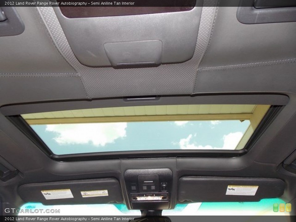 Semi Aniline Tan Interior Sunroof for the 2012 Land Rover Range Rover Autobiography #94792344