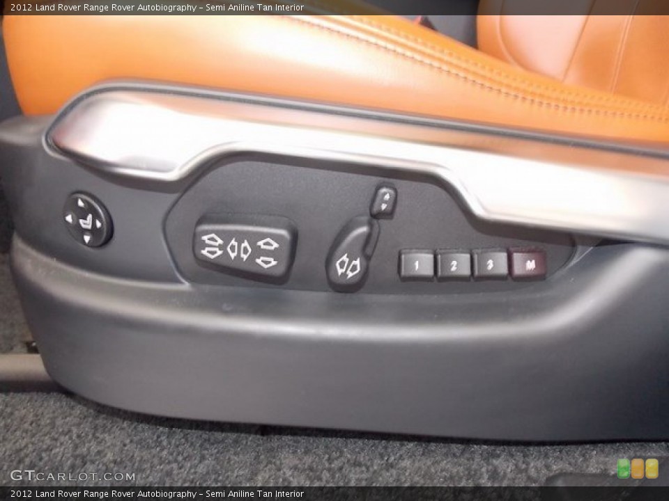 Semi Aniline Tan Interior Controls for the 2012 Land Rover Range Rover Autobiography #94792368