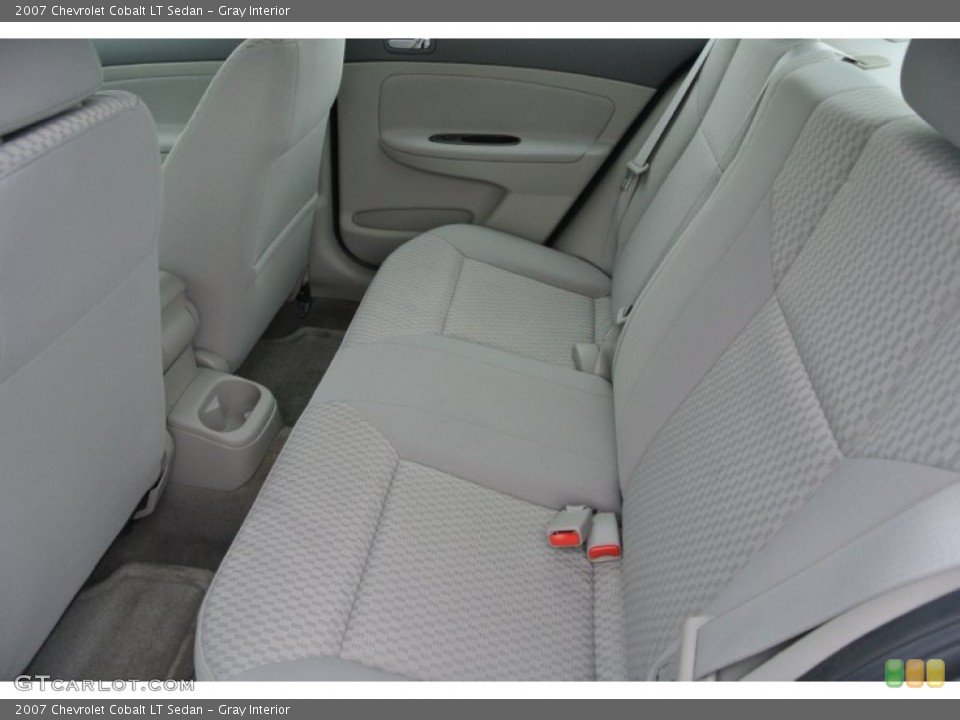 Gray Interior Rear Seat for the 2007 Chevrolet Cobalt LT Sedan #94794747