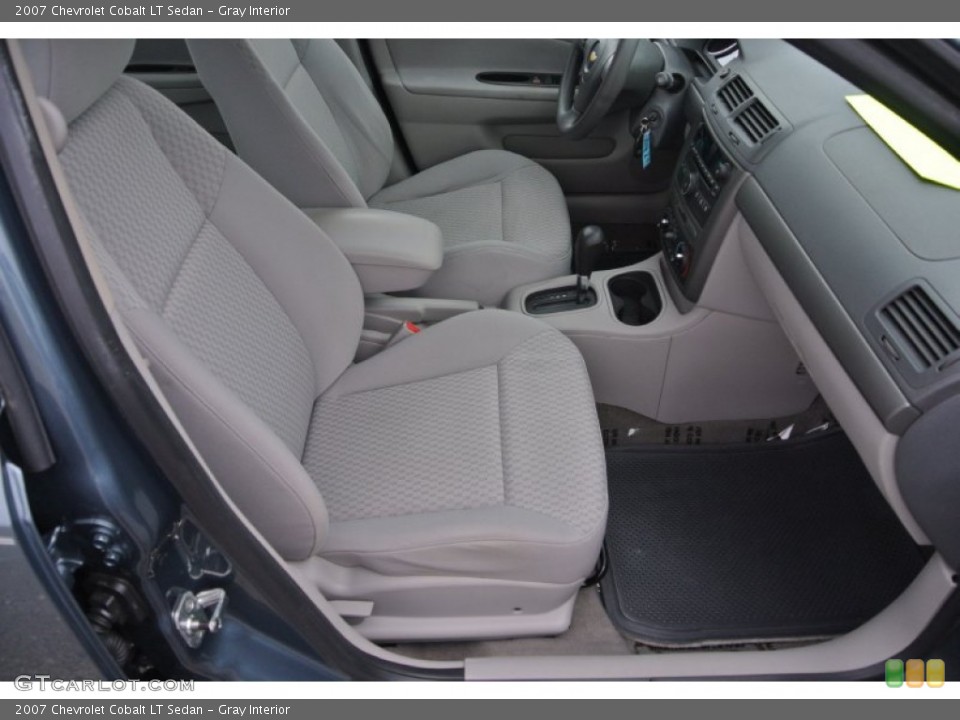 Gray Interior Front Seat for the 2007 Chevrolet Cobalt LT Sedan #94794789