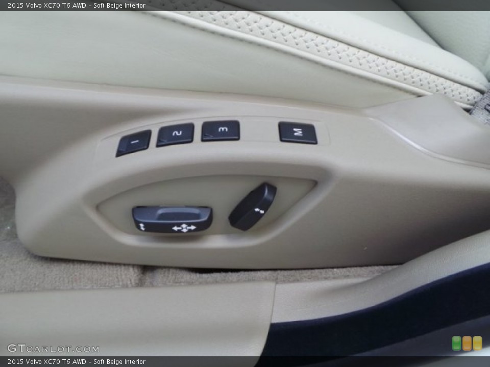 Soft Beige Interior Controls for the 2015 Volvo XC70 T6 AWD #94795272