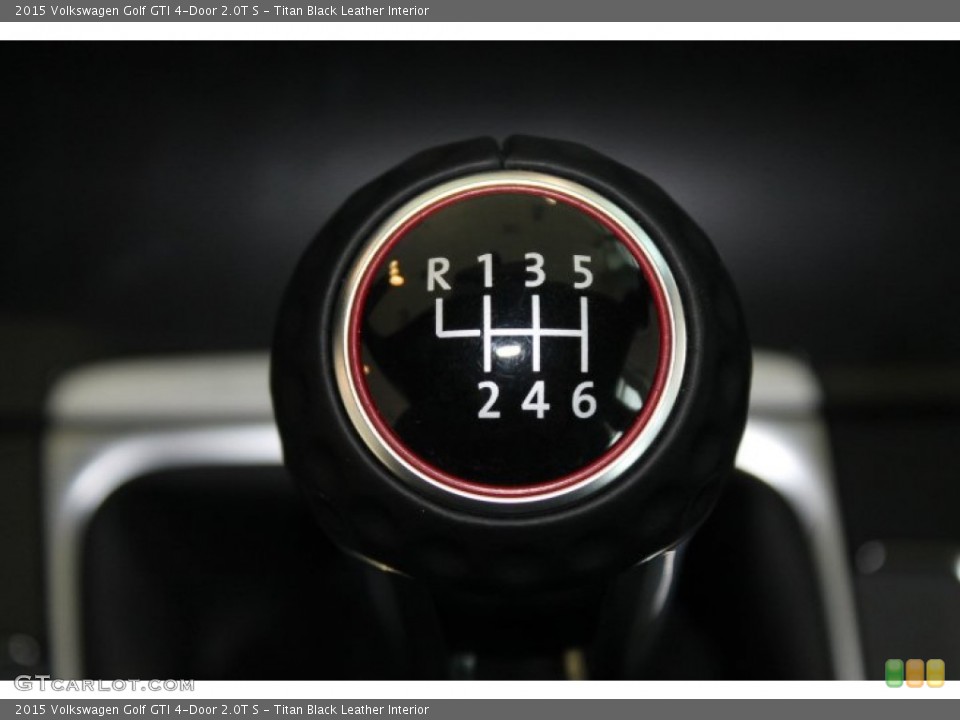 Titan Black Leather Interior Transmission for the 2015 Volkswagen Golf GTI 4-Door 2.0T S #94797869