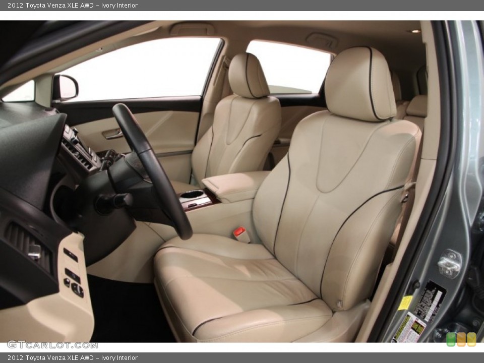 Ivory Interior Front Seat for the 2012 Toyota Venza XLE AWD #94800504