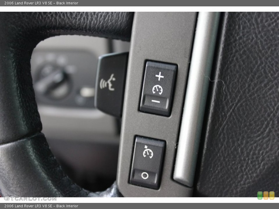 Black Interior Controls for the 2006 Land Rover LR3 V8 SE #94804785
