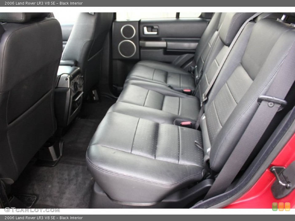 Black Interior Rear Seat for the 2006 Land Rover LR3 V8 SE #94804836