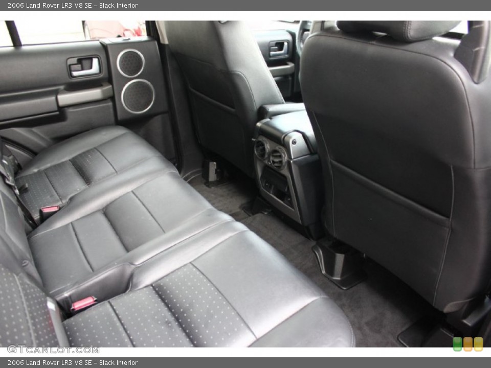 Black Interior Rear Seat for the 2006 Land Rover LR3 V8 SE #94804887