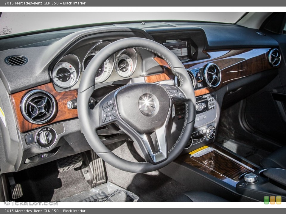 Black Interior Dashboard for the 2015 Mercedes-Benz GLK 350 #94810652