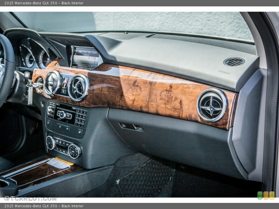 Black Interior Dashboard for the 2015 Mercedes-Benz GLK 350 #94811255