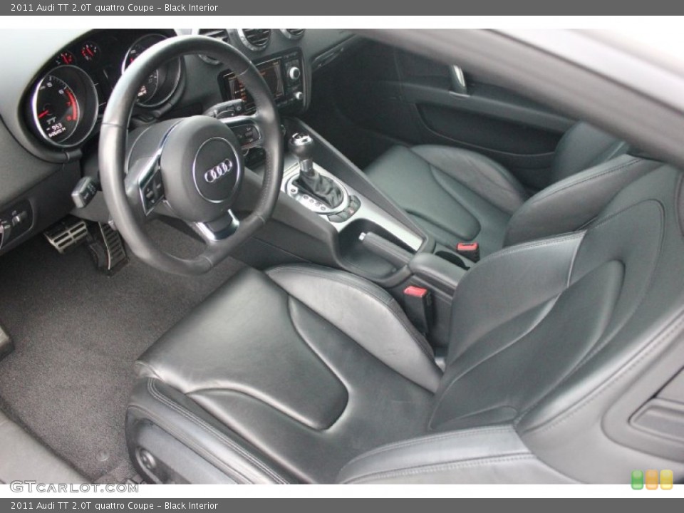 Black Interior Prime Interior for the 2011 Audi TT 2.0T quattro Coupe #94814636