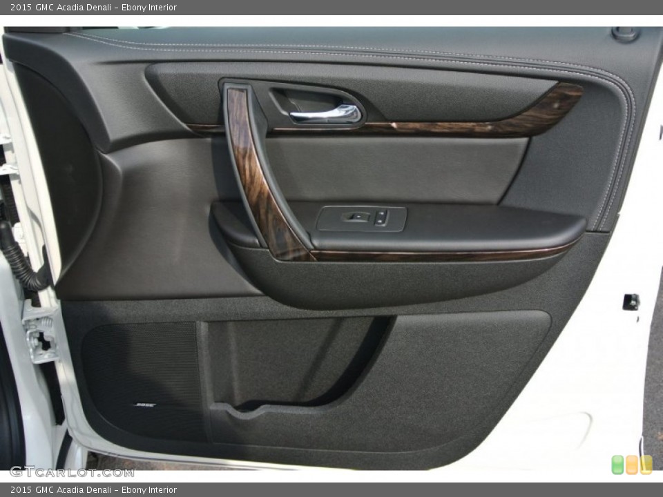 Ebony Interior Door Panel for the 2015 GMC Acadia Denali #94814945