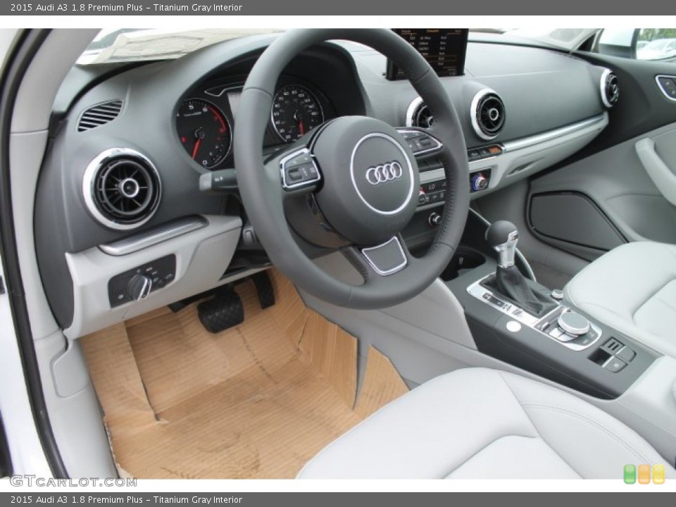 Titanium Gray Interior Prime Interior for the 2015 Audi A3 1.8 Premium Plus #94817738