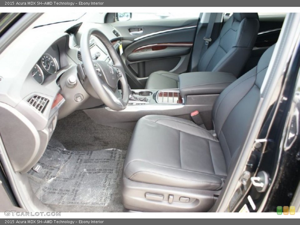 Ebony Interior Photo for the 2015 Acura MDX SH-AWD Technology #94826528