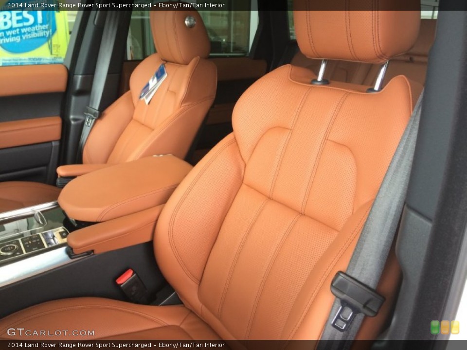 Ebony/Tan/Tan Interior Front Seat for the 2014 Land Rover Range Rover Sport Supercharged #94837964