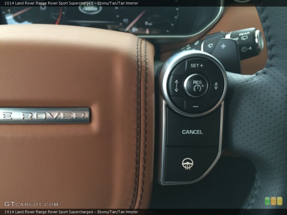 Ebony/Tan/Tan Interior Controls for the 2014 Land Rover Range Rover Sport Supercharged #94838372