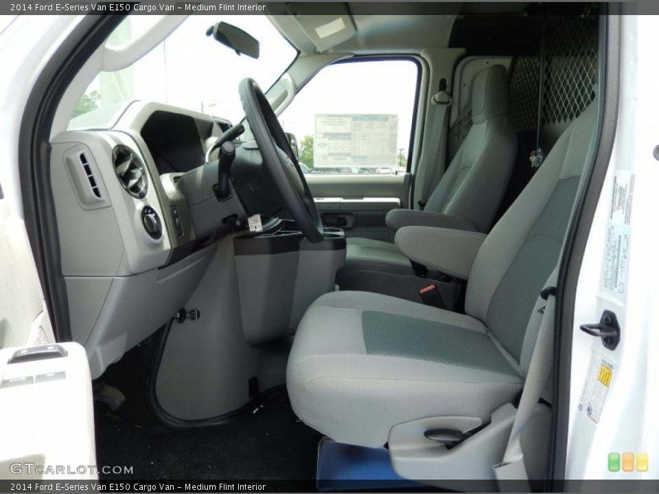 Medium Flint Interior Photo for the 2014 Ford E-Series Van E150 Cargo Van #94844504
