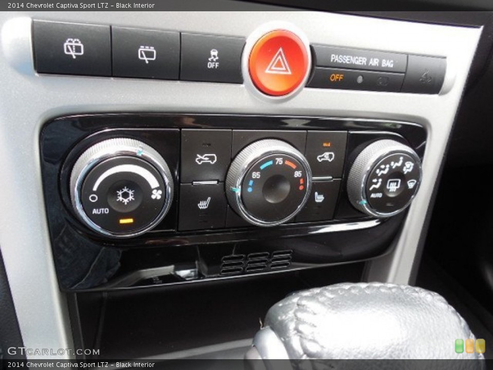 Black Interior Controls for the 2014 Chevrolet Captiva Sport LTZ #94846673