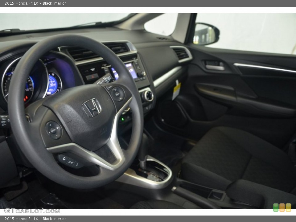 Black Interior Dashboard for the 2015 Honda Fit LX #94851704