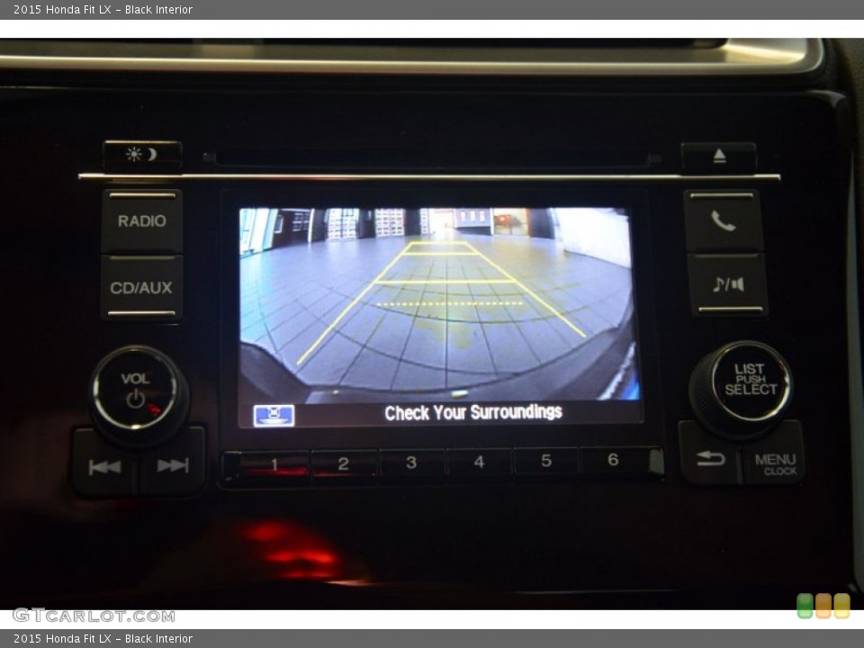 Black Interior Controls for the 2015 Honda Fit LX #94851746