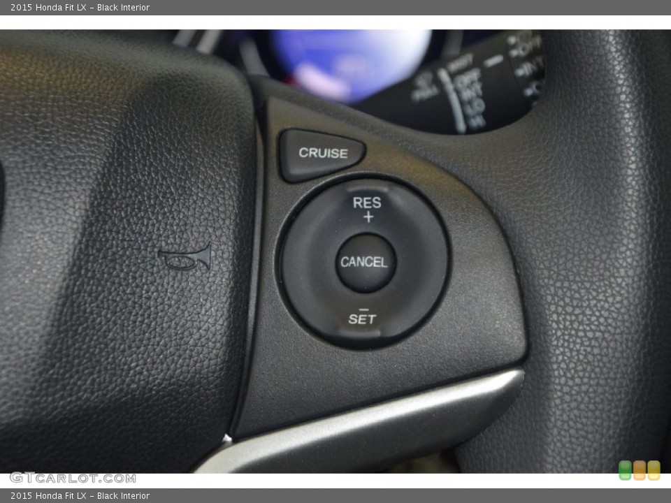 Black Interior Controls for the 2015 Honda Fit LX #94851770