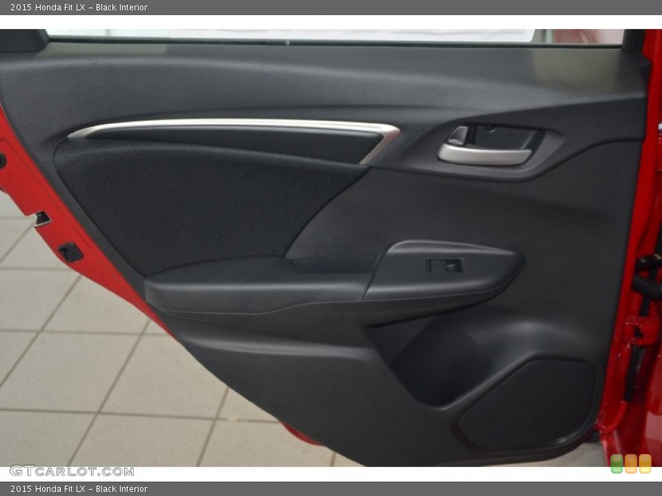 Black Interior Door Panel for the 2015 Honda Fit LX #94851806