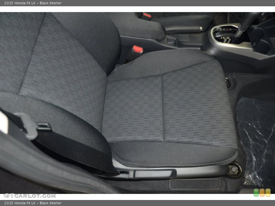 Black Interior Front Seat for the 2015 Honda Fit LX #94851866