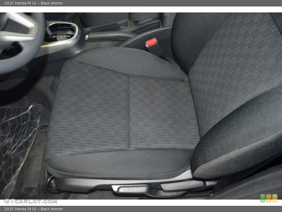 Black Interior Front Seat for the 2015 Honda Fit LX #94852045