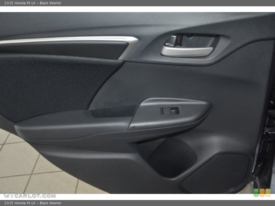 Black Interior Door Panel for the 2015 Honda Fit LX #94852135