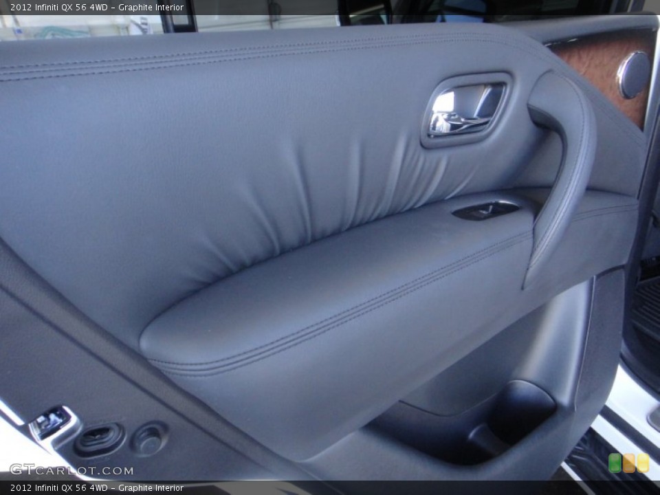 Graphite Interior Door Panel for the 2012 Infiniti QX 56 4WD #94864217