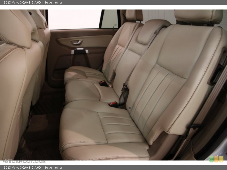 Beige Interior Rear Seat for the 2013 Volvo XC90 3.2 AWD #94879205