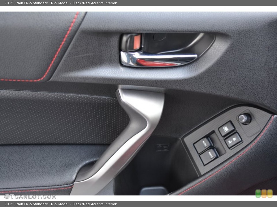 Black/Red Accents Interior Controls for the 2015 Scion FR-S  #94882537
