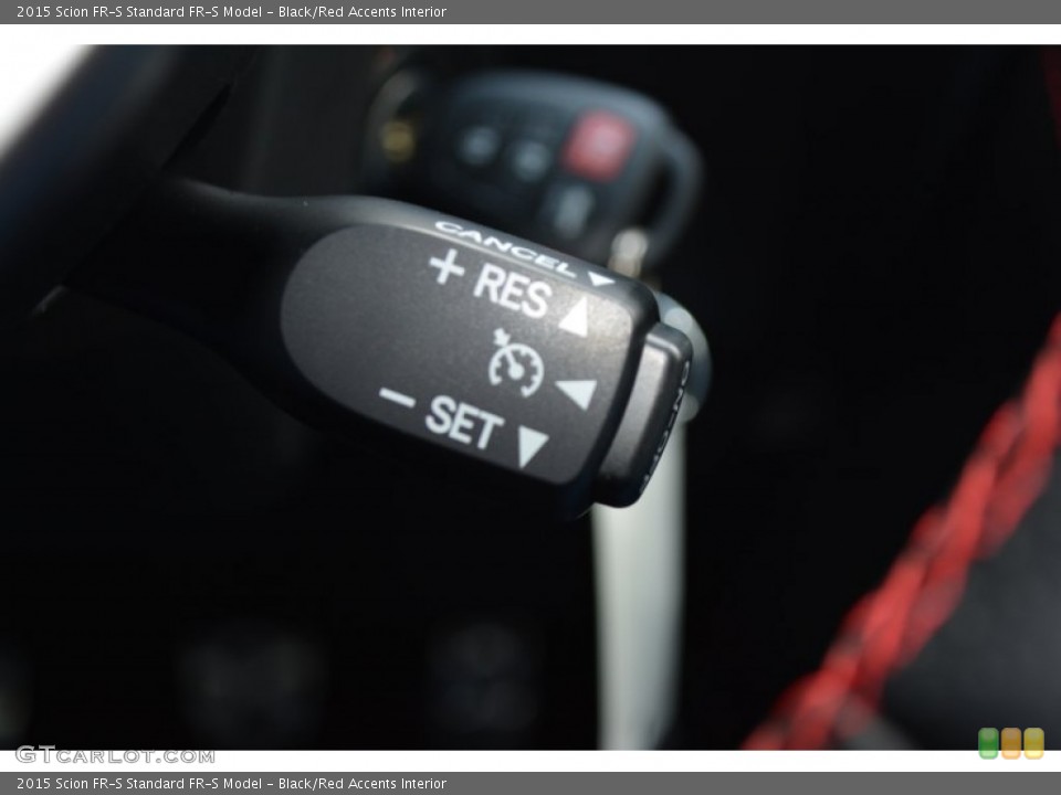 Black/Red Accents Interior Controls for the 2015 Scion FR-S  #94882721