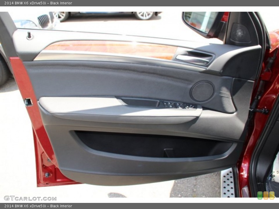 Black Interior Door Panel for the 2014 BMW X6 xDrive50i #94890422