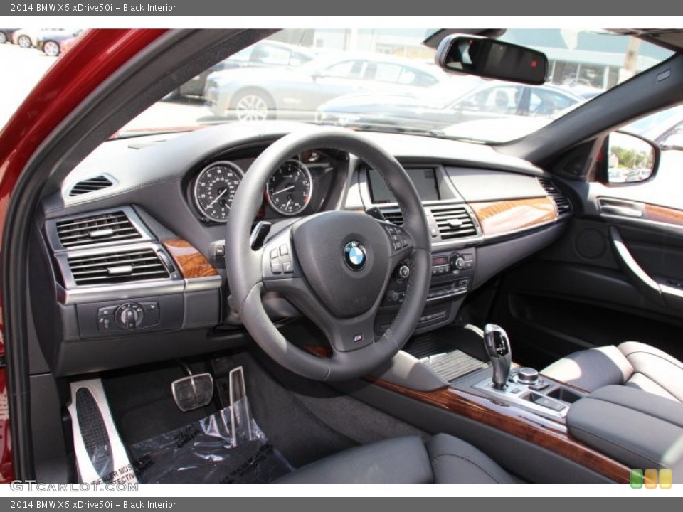 Black Interior Photo for the 2014 BMW X6 xDrive50i #94890446