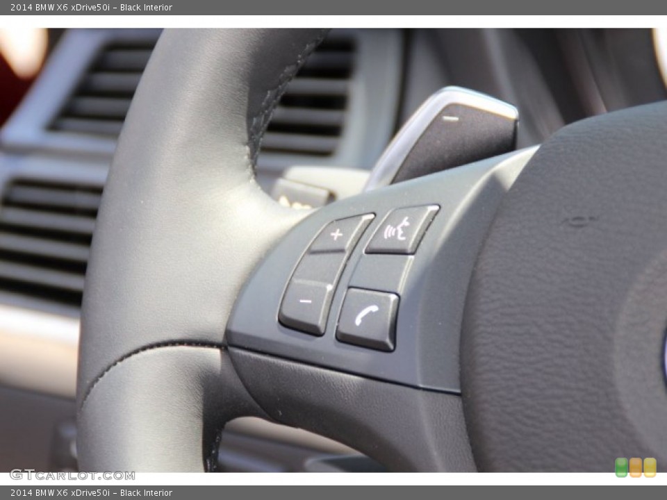 Black Interior Controls for the 2014 BMW X6 xDrive50i #94890598