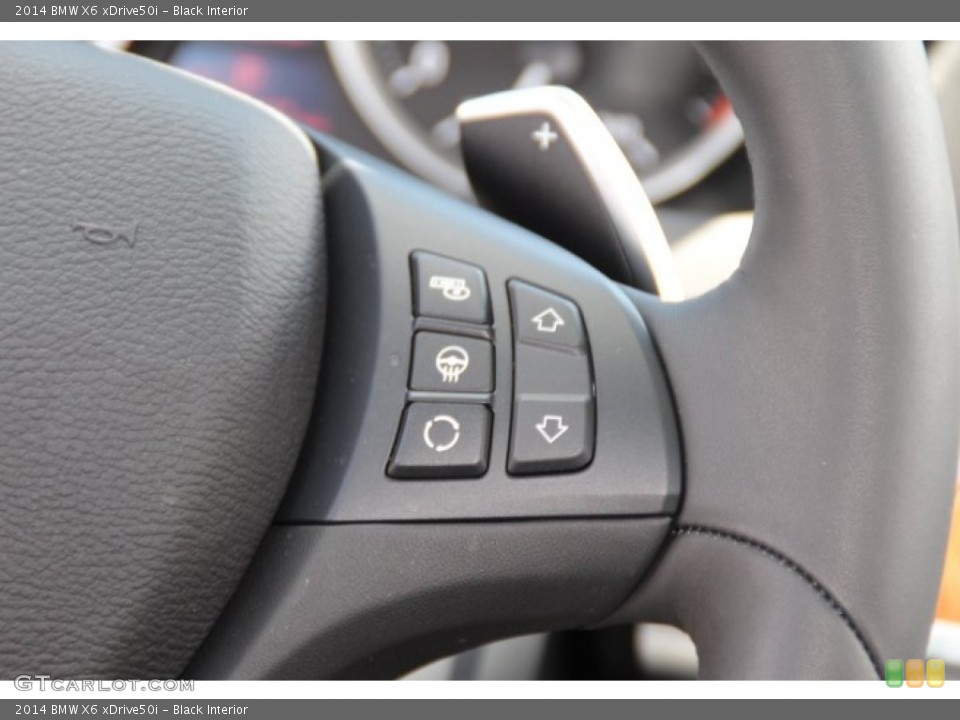 Black Interior Controls for the 2014 BMW X6 xDrive50i #94890614