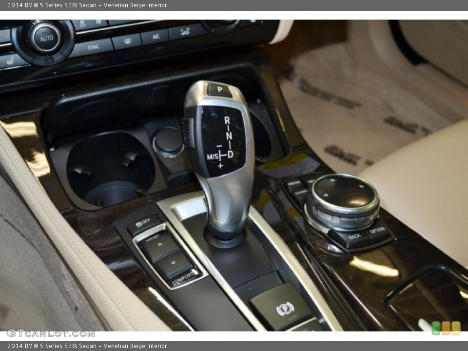 Venetian Beige Interior Transmission for the 2014 BMW 5 Series 528i Sedan #94899548