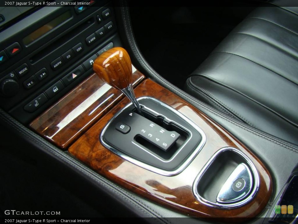 Charcoal Interior Transmission for the 2007 Jaguar S-Type R Sport #9490828