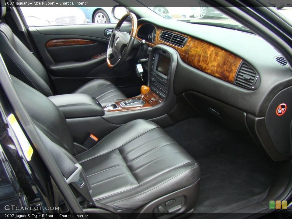 Charcoal Interior Photo for the 2007 Jaguar S-Type R Sport #9490848